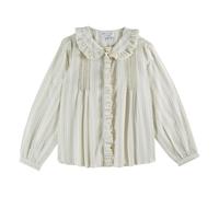 Cyrielle Striped Blouse Ecru S