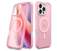 CYRILL by Spigen UltraSheer Mag Case Compatible with iPhone 16 Pro (2024) [Compatible with MagSafe] - Pink