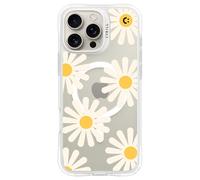 CYRILL by Spigen UltraSheer Mag Case Compatible with iPhone 16 Pro Max [Compatible with MagSafe] (2024) - Big Daisy