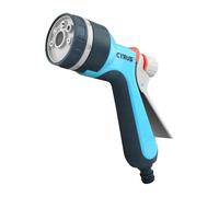 CYRUS Multifunctional 7 Modes Garden Hose Nozzle with Locking Trigger & Flow Control, Heavy Duty Hose Spray Gun for Watering, Car Washing & Pet Bathing