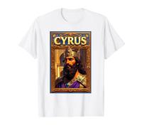Cyrus the Great Persian King Value Graphic T-Shirt, Men, White, L
