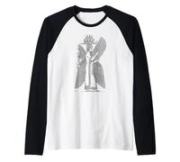 Cyrus the Great Winged Figure Raglan Baseball Tee