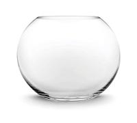 CYS EXCEL Large Glass Bubble Bowl (H-13.5" W-15.5", Approx. 7.4 Gal.) Round Bowl Terrarium Globe Flower Vase Centerpiece for Weddings Events Arrangements