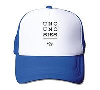 Cyska Unisex Two-Toned Caps Hat Hip Hop Collective 116 Clique Summer Visor Cap Black RoyalBlue