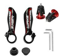 CYSKY 1 Pair Bike Handlebar Ends and Bike Handlebar End Plugs Caps, Suit for MTB, BMX, Mountain Bike, Road Bicycle Parts (Red)