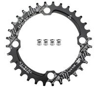 CYSKY 104 BCD Chainring 30T to 52T Narrow Wide Chainring Single Speed Chainring with 4 Sprocket Bolts for 1x Set-up Road Bike Mountain Bike BMX MTB Gravel Ebike