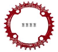 CYSKY 104 BCD Chainring 30T to 52T Narrow Wide Chainring Single Speed Chainring with 4 Sprocket Bolts for 1x Set-up Road Bike Mountain Bike BMX MTB Gravel Ebike