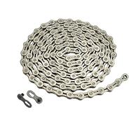 CYSKY 6/7/8/9/10/11/12 Speed Bike Chain 116 Links Steel High Strength Bike Derailleur Chains for 6/7/8/9/11/12-Gear Road Mountain Bicycle Compatible with Shimano/KMC/Campagnolo/SRAM