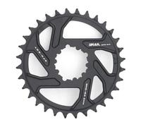 CYSKY Direct Mount Chainring 32T 34T 36T 38T 40T 3mm Offset Narrow Wide Teeth Chainring CNC 7075 Bike Chainwheel for SRAM GXP Interface Crankset (Black, 32T)
