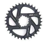 CYSKY Direct Mount Chainring 32T 34T 36T 38T 40T 3mm Offset Narrow Wide Teeth Chainring CNC 7075 Bike Chainwheel for SRAM GXP Interface Crankset (Black, 34T)