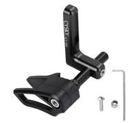 CYSKY Road Bike Chain Guide, Gravel Bicycle Chain Protector for Single Chainring, Mount Front Derailleur Frame (Aluminum Alloy 7075) (Black)