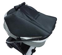 Cysocool Universal Baby Pram Sun Shade Carrycot Buggy Sun Shade Canopy Anti-UV Pram Parasol Sun Cover Pushchair Awning Blackout Blind Helps Baby Nap | Safety Top Window