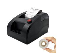 CYSSJF Queue Ticket Machine | Queuing Printer, 58mm Thermal Printer, Take-A-Number Ticket Dispenser | For Clinic/Restaurant Printing Waiting Number in Order | Print Content Editable via PC