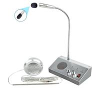 CYSSJF Window Intercom System | Counter Window Intercom Speaker Through Glass Communication, Two Way Intercom for Window | Medical Institution/Ticket Booth/Business Acceptance Window