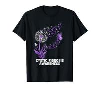 Cystic Fibrosis Awareness Support CF Warrior Cystic Fibrosis T-Shirt