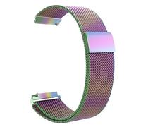 CYSUE 18mm 20mm 22mm Milanese Loop Band For Huawei Watch GT 4 41mm 46mm Metal Bracelet Stainless Steel Strap Watchbands(Colorful,20mm)