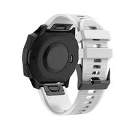 CYSUE 20 22 26mm QuickFit Silicone Watchband Strap For Garmin Fenix 5S 5 5X Plus 6S 6 6X Pro 3HR 935 Smartwatch Release Quick Bracelet (Color : A, Size : For Approach S60 S62)
