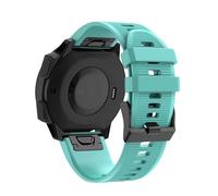 CYSUE 20 22 26mm QuickFit Silicone Watchband Strap For Garmin Fenix 5S 5 5X Plus 6S 6 6X Pro 3HR 935 Smartwatch Release Quick Bracelet (Color : B, Size : For Fenix 5 5Plus)