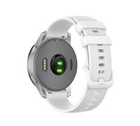 CYSUE 20 22mm Silicone Watch Band For GTS 3/GTS2 Mini/GTR 42/47mm/GTR2/2e/Stratos 2/3 Bracelet GTR 3 Bip Straps (Color : White, Size : 20mm Universal)