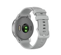 CYSUE 20 22mm Silicone Watch Band For GTS 3/GTS2 Mini/GTR 42/47mm/GTR2/2e/Stratos 2/3 Bracelet GTR 3 Bip Straps (Color : Grey, Size : 22mm Universal)