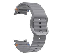 CYSUE 20mm Original Silicone Band For Galaxy Watch 7 FE 6 4 Classic 5 Pro 44mm 40mm 43mm 47mm 45mm Bracelet Galaxy Watch6 7 Strap(Space Gray)