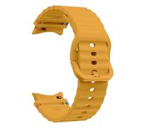 CYSUE 20mm Original Silicone Band For Galaxy Watch 7 FE 6 4 Classic 5 Pro 44mm 40mm 43mm 47mm 45mm Bracelet Galaxy Watch6 7 Strap(Yellow)