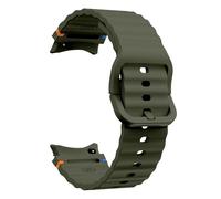 CYSUE 20mm Original Silicone Band For Galaxy Watch 7 FE 6 4 Classic 5 Pro 44mm 40mm 43mm 47mm 45mm Bracelet Galaxy Watch6 7 Strap(Army Green)