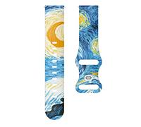 CYSUE 20mm Soft Silicone Watchband Straps For Garmin Venu 2 Plus 2Plus SQ Vivoactive 3 3t Wrist Band Forerunner 245M 645 Bracelet