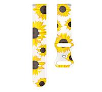 CYSUE 20mm Soft Silicone Watchband Straps For Garmin Venu 2 Plus 2Plus SQ Vivoactive 3 3t Wrist Band Forerunner 245M 645 Bracelet