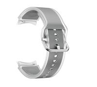 CYSUE 20mm Summer Band For Samsung Galaxy Watch 7 FE 40mm Watch 6 Classic 47mm Strap Hiking Women Man Accessory WatchBands(Transparent Grey,Watch 6 5 4 40mm)