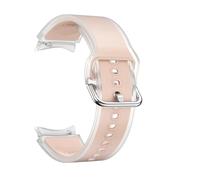 CYSUE 20mm Summer Band For Samsung Galaxy Watch 7 FE 40mm Watch 6 Classic 47mm Strap Hiking Women Man Accessory WatchBands(Transparent Pink,20mm)