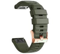 CYSUE 20mm WatchBand Strap for Garmin Fenix 6S 5S Plus Pro 7S Mk2S Belt Wristband with Quick Release Easy Fit Silicone Straps Bracelet(A,For Descent Mk2S)