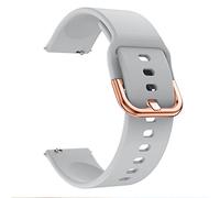CYSUE 20mm Wrist Straps Sport Band For Polar Ignite/Unite Watchband Silicone Bracelet Replacement For Polar Ignite 2 Smartwatch Straps (Color : Grey, Size : For Polar Ignite 2)