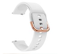 CYSUE 20mm Wrist Straps Sport Band For Polar Ignite/Unite Watchband Silicone Bracelet Replacement For Polar Ignite 2 Smartwatch Straps (Color : White, Size : For Polar Ignite)