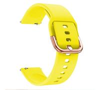 CYSUE 20mm Wrist Straps Sport Band For Polar Ignite/Unite Watchband Silicone Bracelet Replacement For Polar Ignite 2 Smartwatch Straps (Color : Yellow, Size : 20mm Universal)