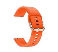 CYSUE 20mm Wrist Straps Sport Band For Polar Ignite/Unite Watchband Silicone Bracelet Replacement For Polar Ignite 2 Smartwatch Straps (Color : Orange, Size : For Polar Ignite 2)