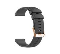CYSUE 20mm Wrist Straps Sport Band For Polar Ignite/Unite Watchband Silicone Bracelet Replacement For Polar Ignite 2 Smartwatch Straps (Color : Coal Black, Size : For Polar Unite)