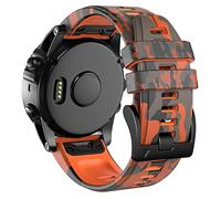 CYSUE 22 26mm Camouflage Quick Release Watchband Straps For Garmin Fenix 7 7X 5 5X 5 Plus 6 6X Pro 3HR 955 EPIX Tactix 7 Pro Wirstband