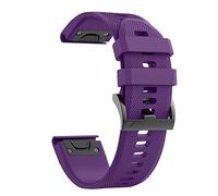 CYSUE 22 26mm Quickfit Smart Watch Straps For Garmin Fenix 7 7X 6 6X Pro 5X 5 Plus 3HR 935 945 Epix Band Silicone Wristband Accessory(J,26mm)