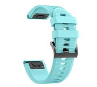 CYSUE 22 26mm Quickfit Smart Watch Straps For Garmin Fenix 7 7X 6 6X Pro 5X 5 Plus 3HR 935 945 Epix Band Silicone Wristband Accessory(Medium,26mm Fenix 3 3HR-D2)