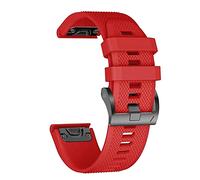 CYSUE 22 26mm Quickfit Smart Watch Straps For Garmin Fenix 7 7X 6 6X Pro 5X 5 Plus 3HR 935 945 Epix Band Silicone Wristband Accessory(F,26mm)