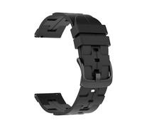 CYSUE 22mm 20mm Silicone Strap for Samsung Galaxy 7 6 5 4 40/44mm 5Pro 6 4Classic 43/47mm Bracelet for Huawei Watch GT5 Pro 46mm WatchBands(Black,20mm)