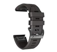 CYSUE 26 22mm Quick Fit Watchband For Garmin Fenix 7 7X 6 6X Pro 5X 5 Plus 3HR 945 Enduro Silicone Bracelet Quick Release Wrist Straps (Color : L, Size : 22mm)