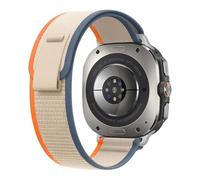 CYSUE Bracelet For Samsung Galaxy Watch Ultra Strap 47mm Accessories Sport Nylon wristband Trail loop correa Watchbands(Orange beige)