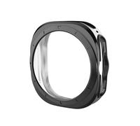 CYSUE Case Full Cover for Samsung Galaxy Watch 7 40mm 44mm TPU Anti Drop and Waterproof Protector Case(Black,for Watch 7 44mm)
