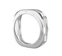 CYSUE Case Full Cover for Samsung Galaxy Watch 7 40mm 44mm TPU Anti Drop and Waterproof Protector Case(Silvery,for Watch 7 40mm)