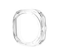 CYSUE Case Full Cover for Samsung Galaxy Watch 7 40mm 44mm TPU Anti Drop and Waterproof Protector Case(Transparent,for Watch 7 44mm)
