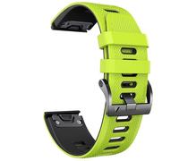 CYSUE Fenix 8 22mm Silicone Bands for Fenix 7/Fenix 6/Fenix 5/Fenix 5 Plus/Fenix 6 Solor/Fenix 6 Pro/Forerunner 945/Approach S60/Quatix 5/Epix, One Size, Agate