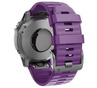CYSUE Fenix 8 22mm Soft Silicone Easy Fit Bands for Fenix 7/Fenix 6 Pro/Fenix 5/Fenix 5 Plus/Approach S60/S62/Quatix 6 Smartwatch, One Size, Agate