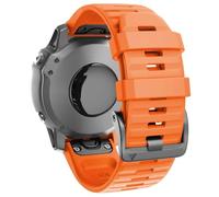 CYSUE Fenix 8 22mm Soft Silicone Easy Fit Bands for Fenix 7/Fenix 6 Pro/Fenix 5/Fenix 5 Plus/Approach S60/S62/Quatix 6 Smartwatch, One Size, Agate
